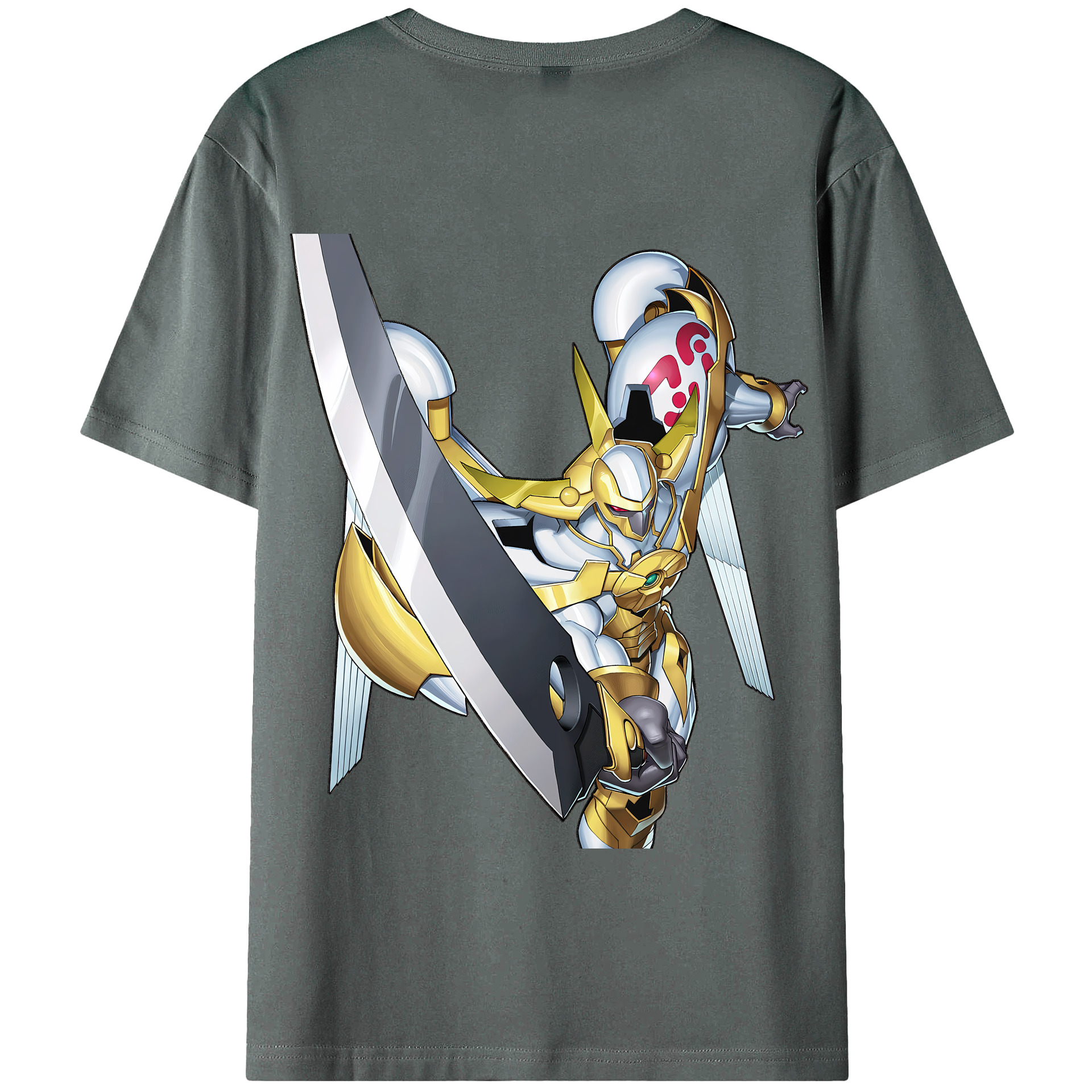 （画像用） 遊☆戯☆王 Yu-Gi-Oh! 綿100％半袖Tシャツ（背面プリント）